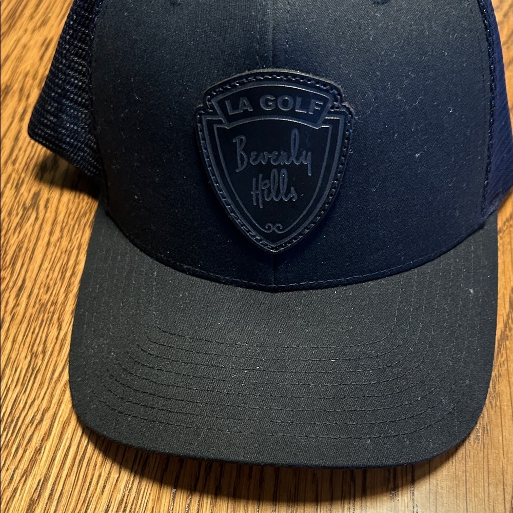LA Golf Beverly Hills Black Cap
